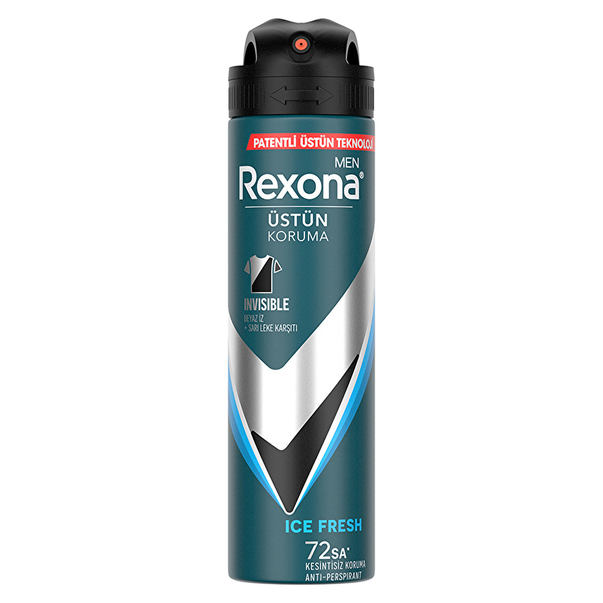 Rexona Men Invisible Ice Fresh Deodorant 150ml - 72 Hour Protection | Antiperspirant