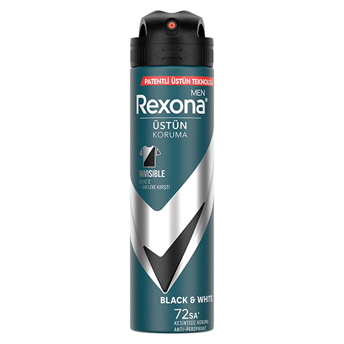 Rexona Men Antiperspirant Spray Invisible Black &amp; White 150ml