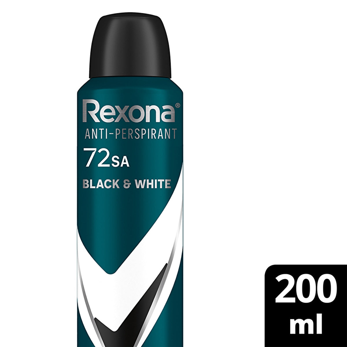 Rexona Men Invisible Black & White Deodorant 200ml - 72-Hour Protection | Spray