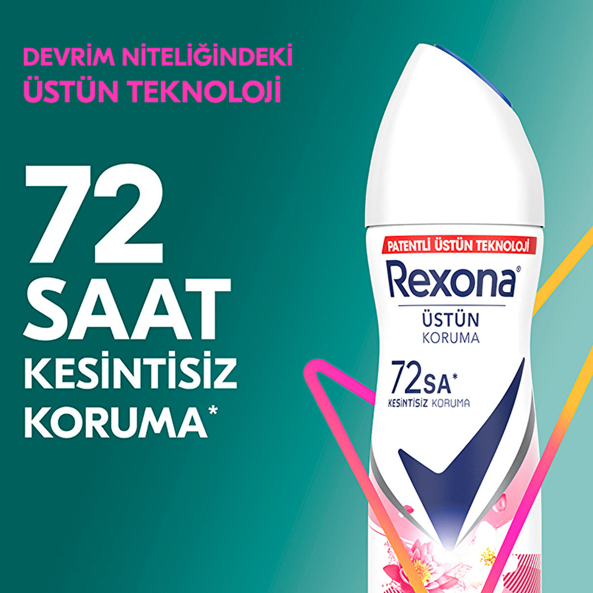 Rexona Women's Deodorant Sexy Bouquet 5.1 oz - 72-Hour Protection | Floral Scent