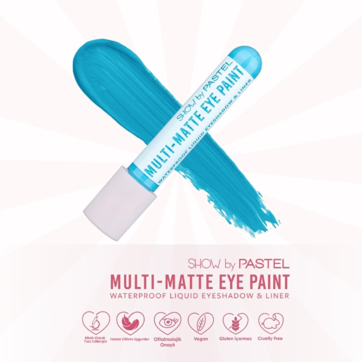 Show By Pastel Multi-Matte Eye Paint Waterproof Eyeshadow & Liner - 87 Nova | Long-Lasting Formula