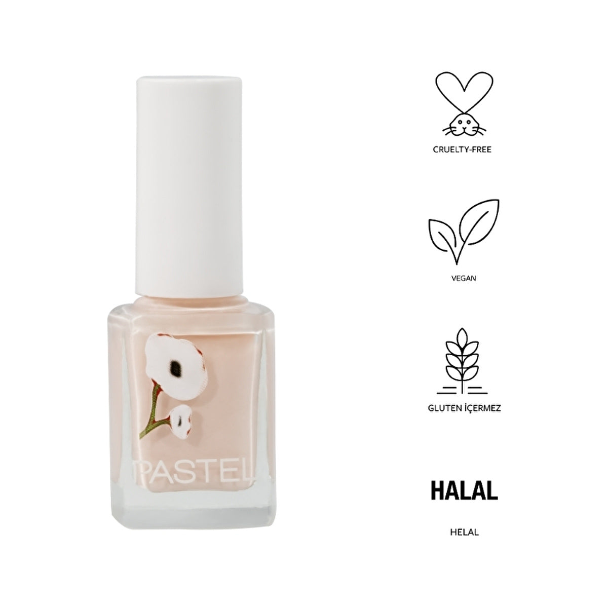 Pastel Nail Polish 408 - Long-Lasting Formula | 0.44 Fl Oz - Image #1