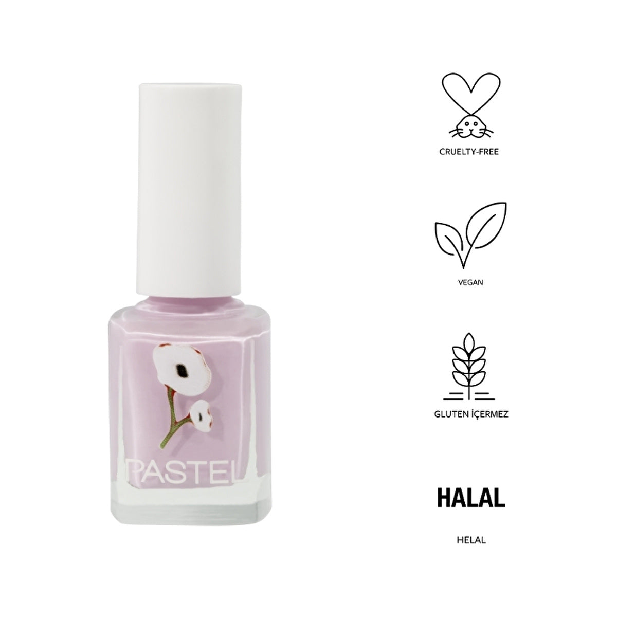 Pastel Nail Polish 410 - Long-Lasting Finish | 0.44 Fl Oz - Image #2