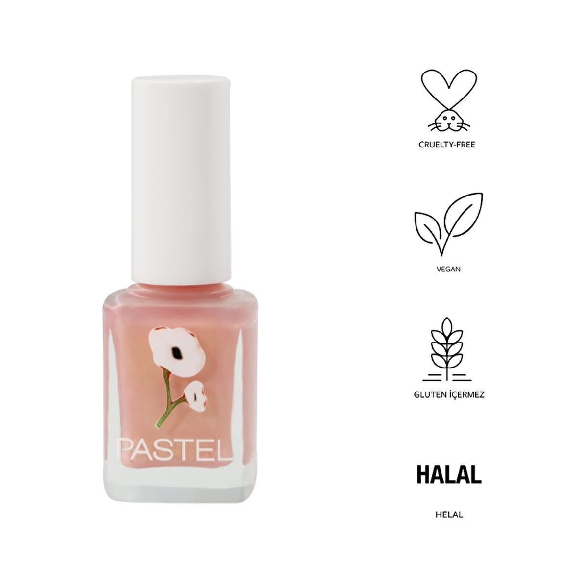 Pastel Nail Polish 414 - Long-Lasting Formula | 0.44 Fl Oz - Image #3