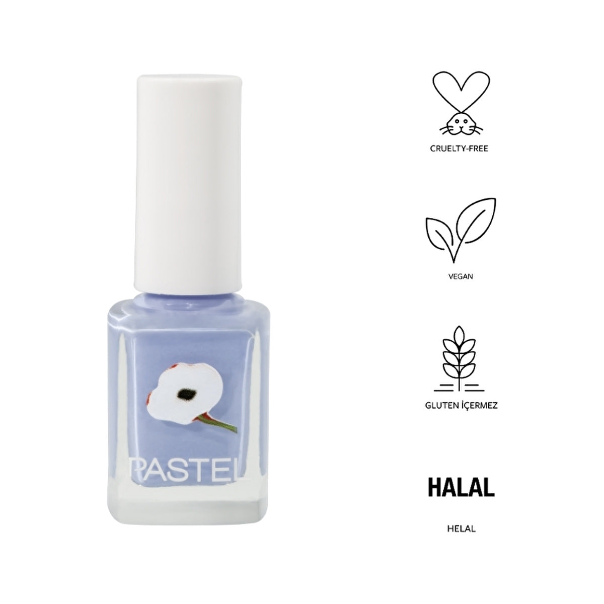 Pastel Nail Polish 415 - Long-Lasting Formula | 0.44 Fl Oz