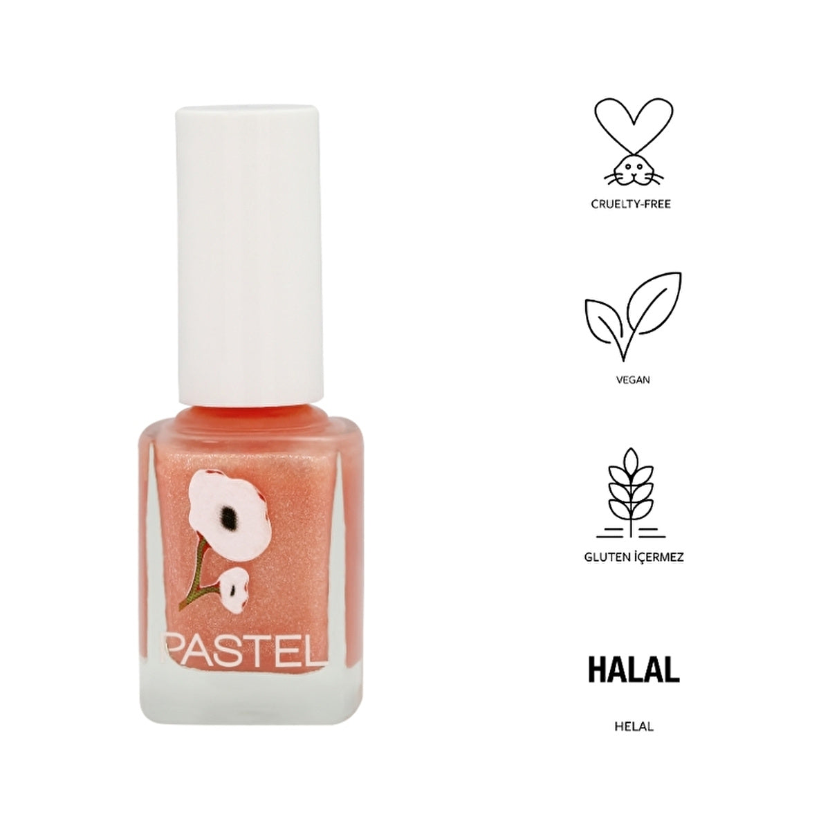 Pastel Nail Polish 416 - Long-Lasting & Ultra Glossy | 13ml - Image #1