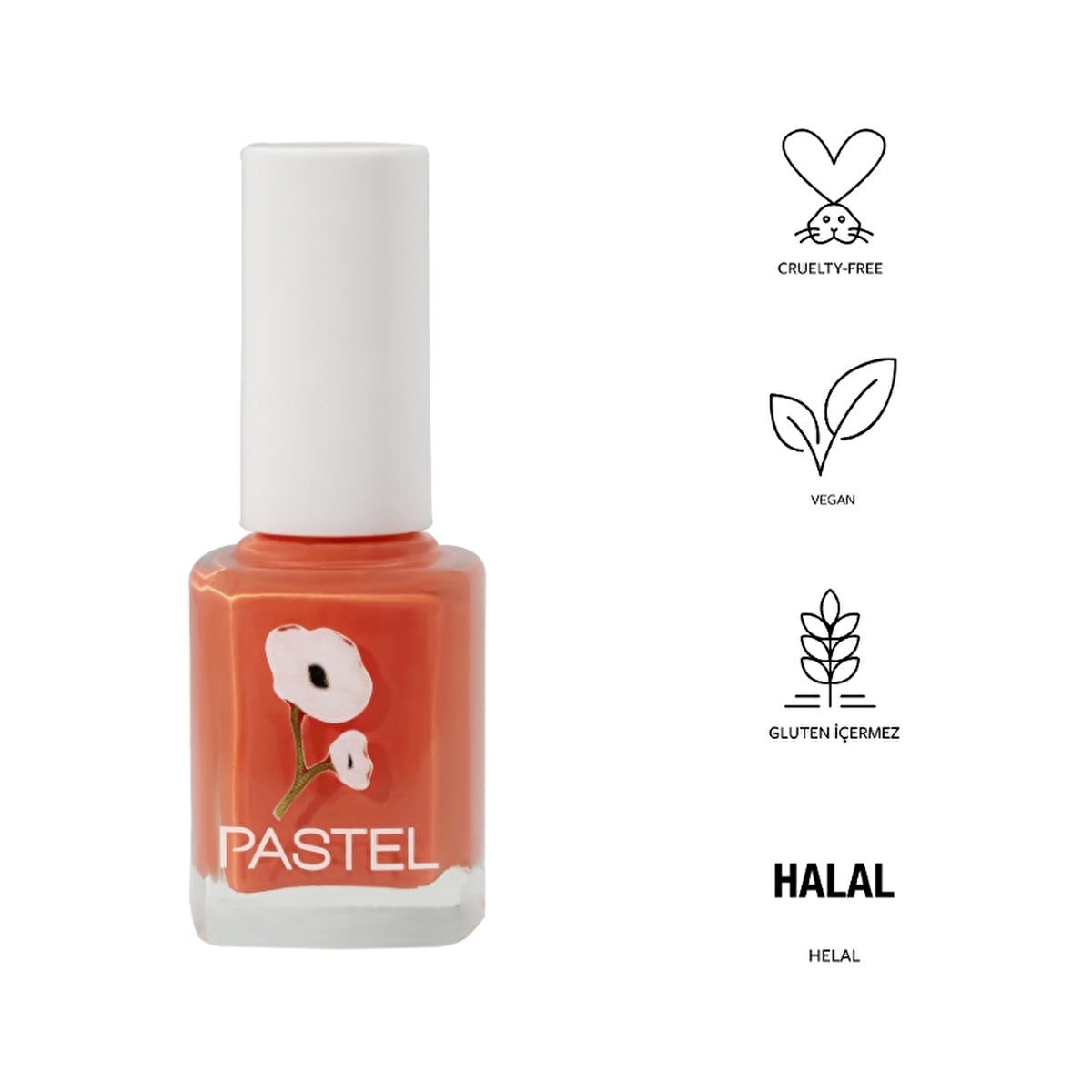 Pastel Nail Polish 418 - Long-Lasting Color | 0.44 Fl Oz