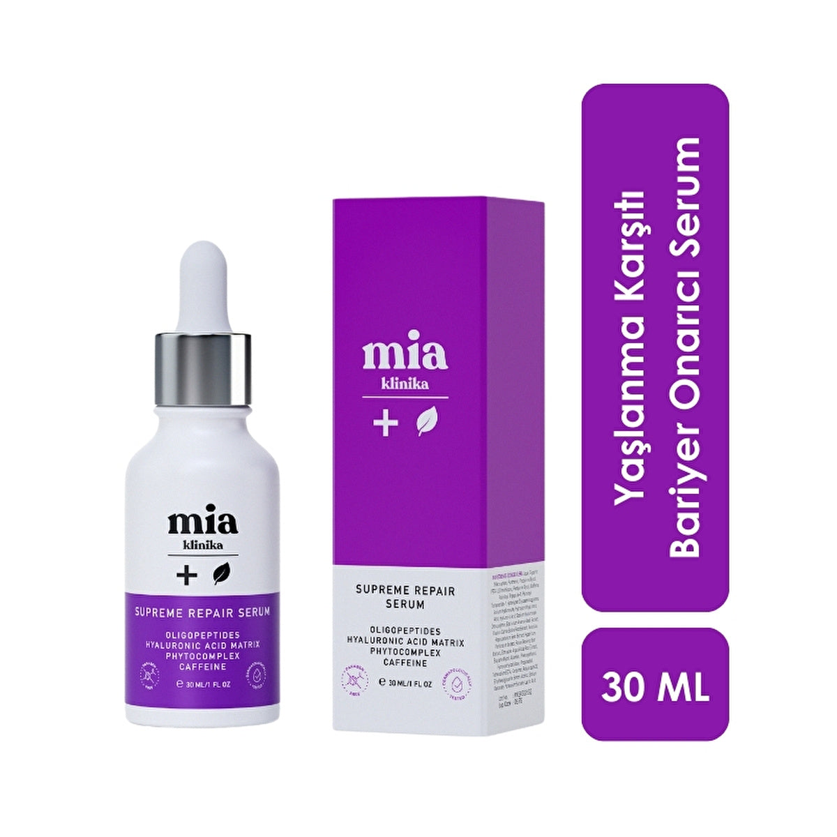 Mia Klinika Anti-Aging Repair Serum 30ml - Powerful Skin Treatment | Revitalizing - Image #4