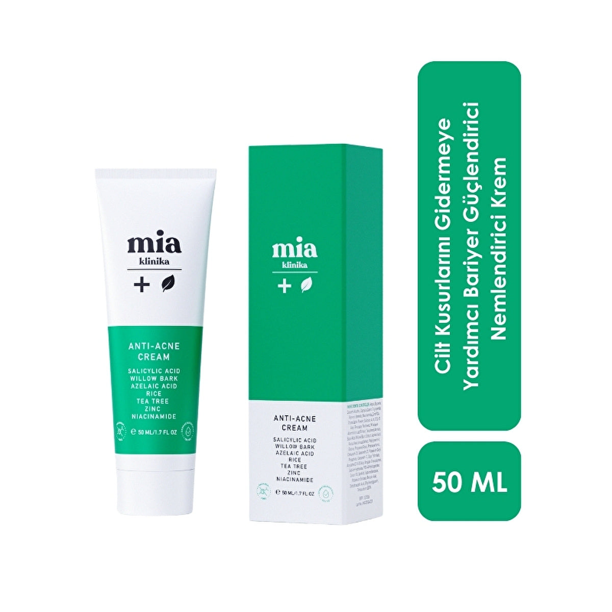 Mia Klinika Acne Barrier Moisturizer - 1.7 oz | Oily Skin Formula - Image #4