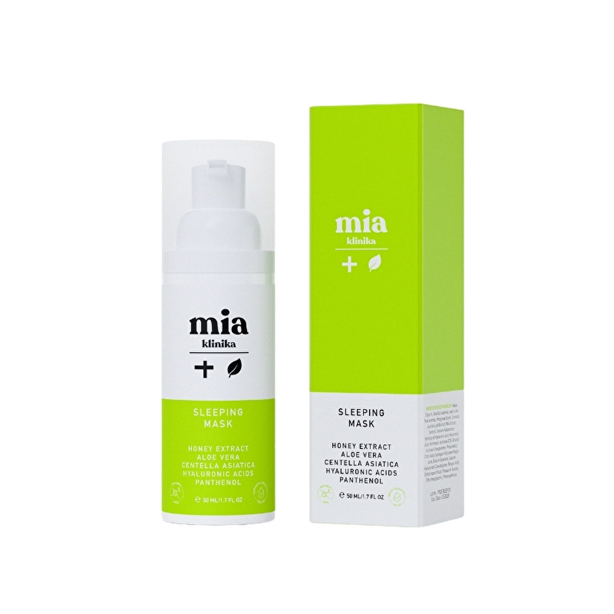 Mia Klinika Panthenol Honey Anti-Aging Face Mask 50mL | Hydrating & Brightening