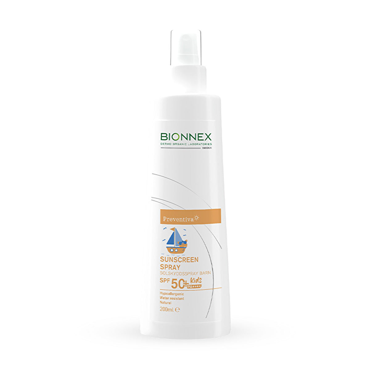 Bionnex Sunscreen Spray for Kids 50 SPF - 200ml | Gentle Protection