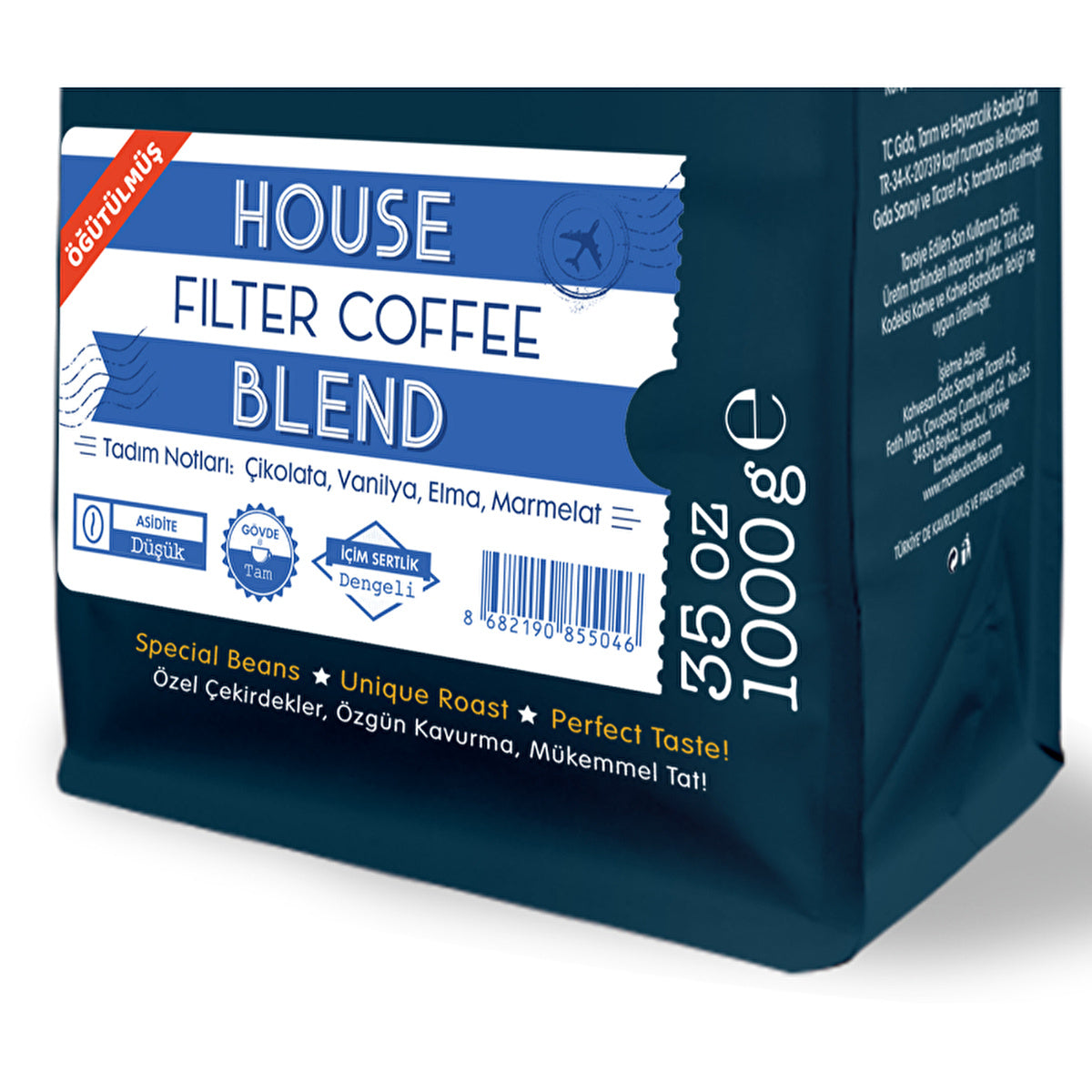 Moliendo House Blend Coffee - Rich Chocolate, Vanilla, & Marmalade | 35 Oz