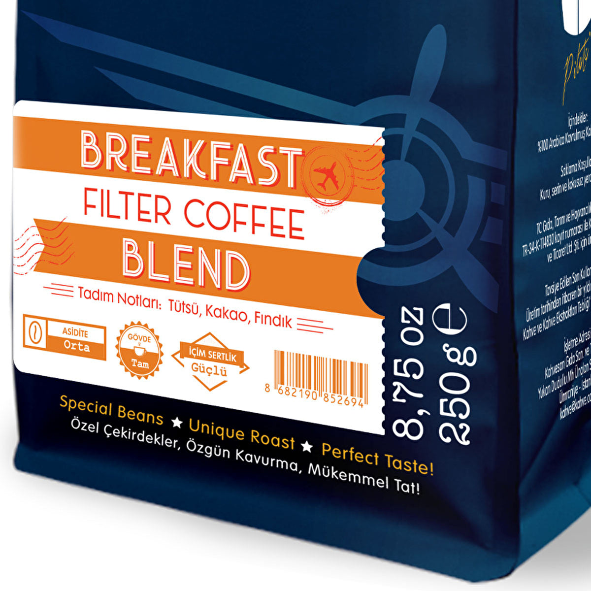 Moliendo Breakfast Blend Coffee 250g - Medium Acidity | 100% Arabica - Image #1