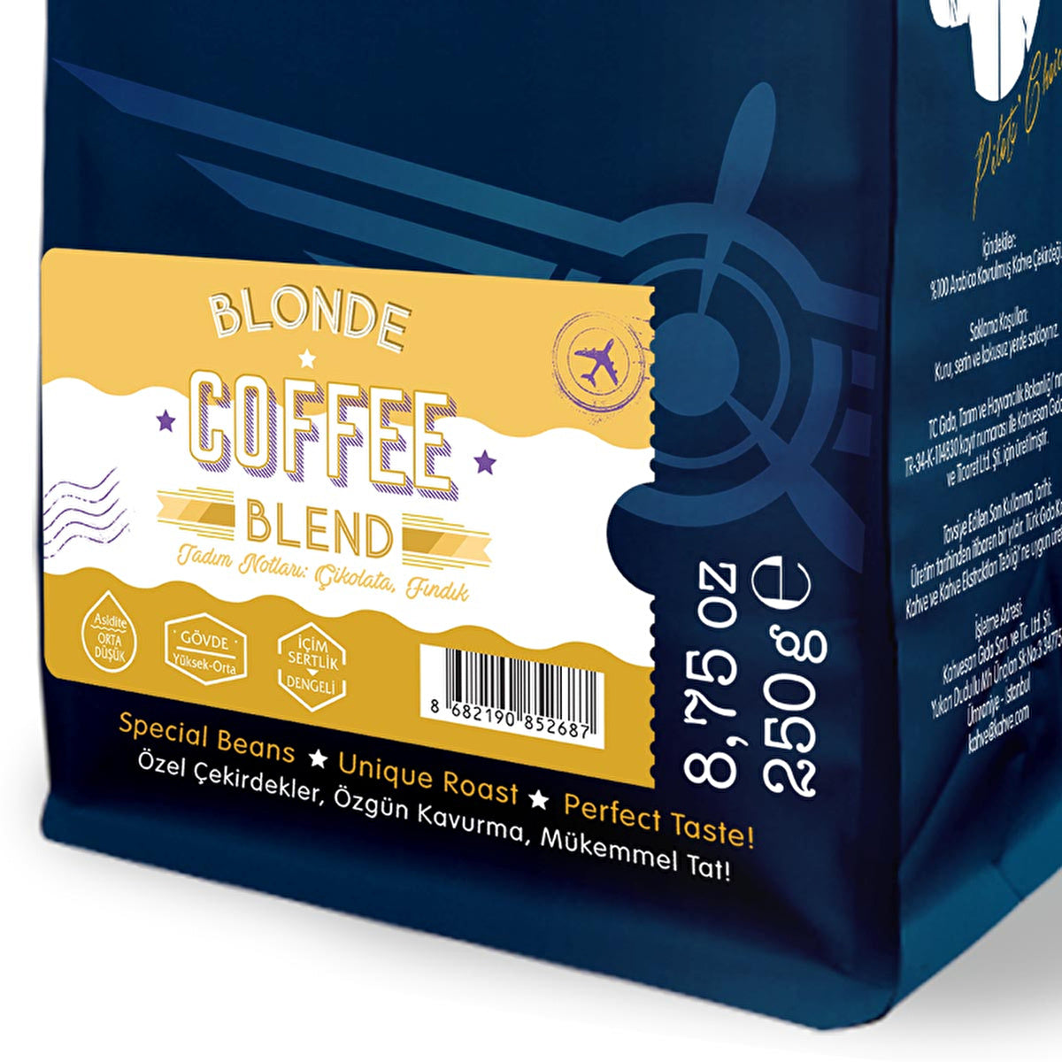 Moliendo Blonde Coffee Blend - Rich Flavor | 250g Organic Beans