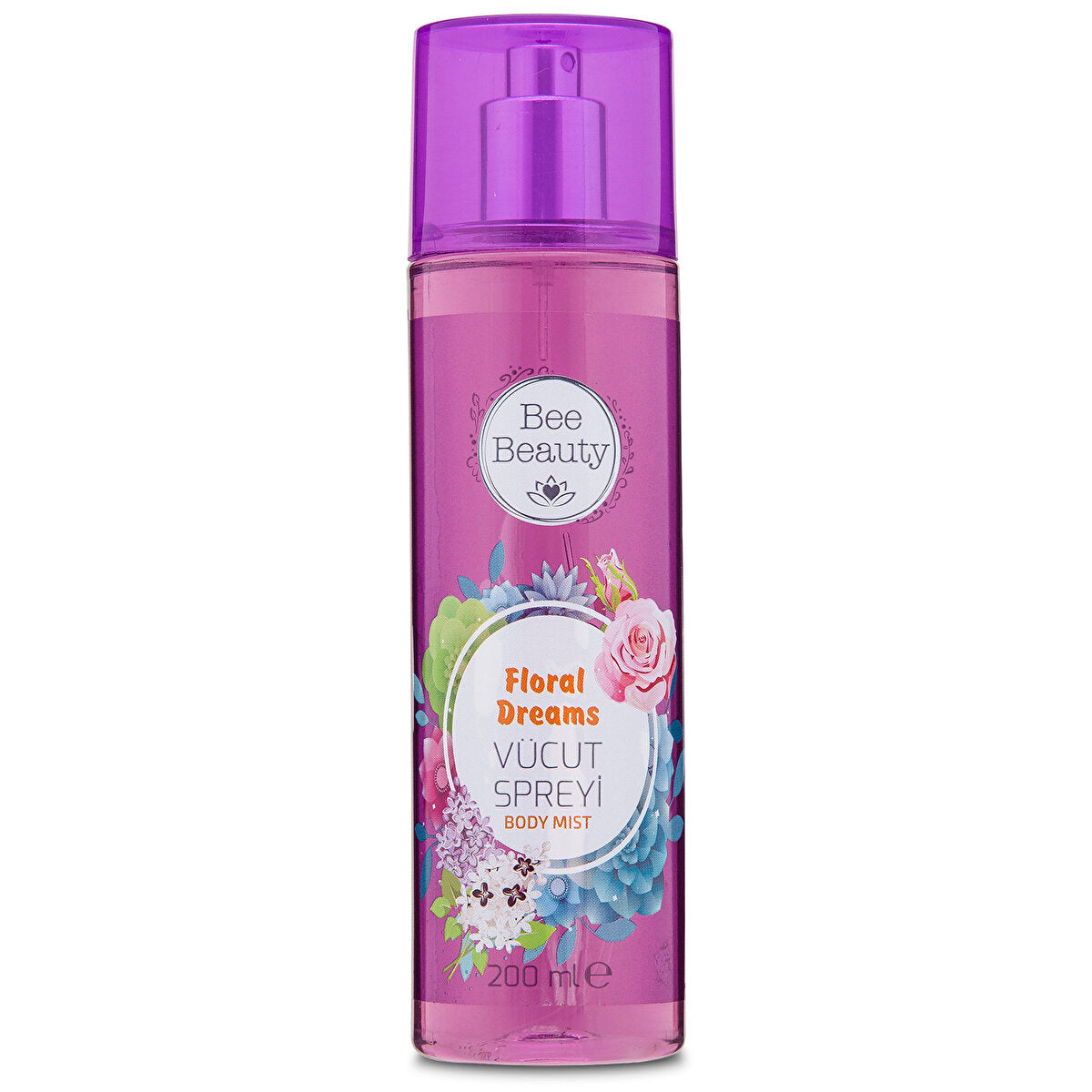 Bee Beauty Floral Dreams Body Spray 200ml - Refreshing Floral Scent