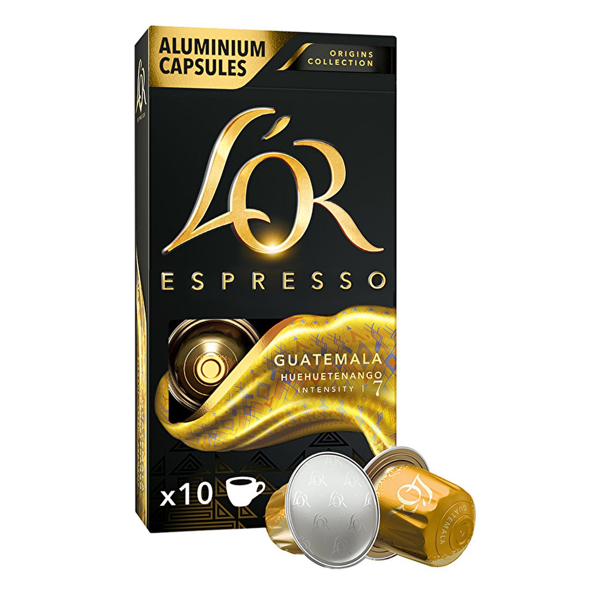 L'or Guatemala Coffee Capsules - Rich Chocolate Notes | 10 Count