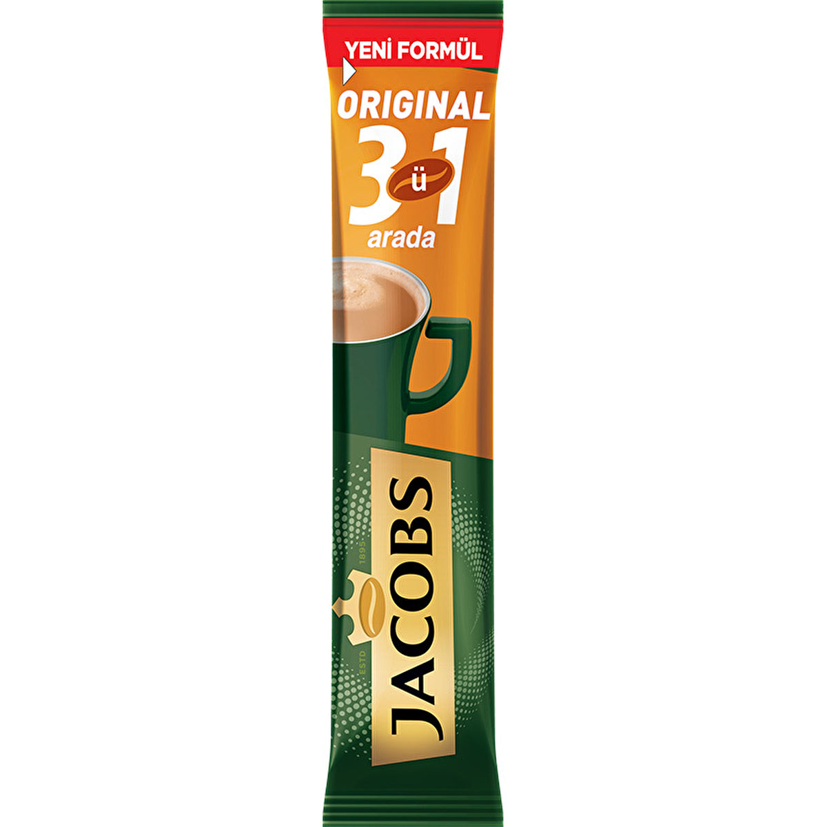 Jacobs 3-In-1 Instant Coffee 0.56oz - Perfect For On-The-Go | Premium Blend