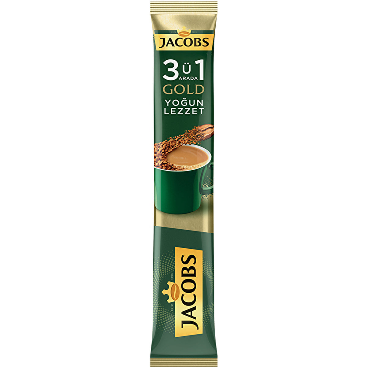 Jacobs Gold Instant Coffee 3-in-1 - Rich Flavor | 18g Pack