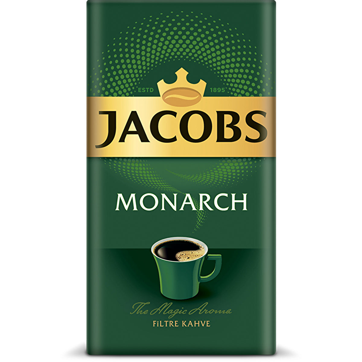 Jacobs Monarch Ground Coffee 500g - Rich Blend | Medium Roast - Image #1