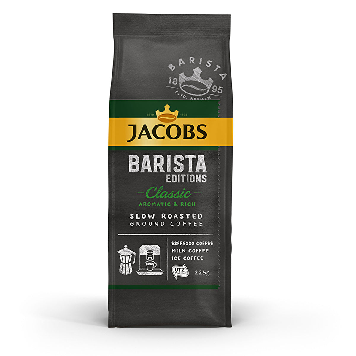 Jacobs Barista Classic Filter Coffee 225g - Rich Aroma | Premium Blend