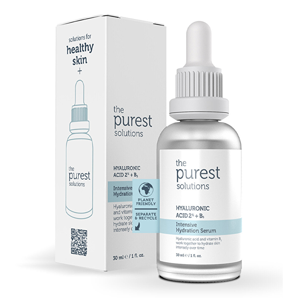 The Purest Solutions Intensive Moisturizing Serum 30ml - Hyaluronic Acid + B5