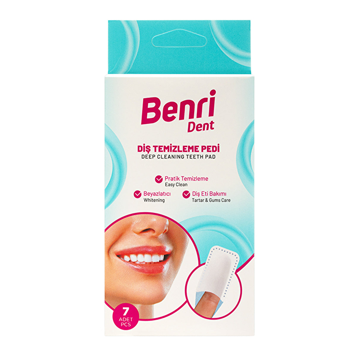 Benri Tooth Cleaning Wipes - 7 Pack | Fresh Breath on the Go - Image #1