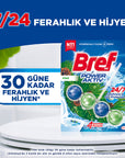 Bref Toilet Block Duopack Pine - Effective Cleaning | 2 Pack - Image 