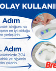 Bref Toilet Block Duopack Pine - Effective Cleaning | 2 Pack - Image 