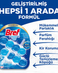 Bref Brilliant Gel Duopack Toilet Bowl Cleaner - Ocean | 2-Pack - Image 