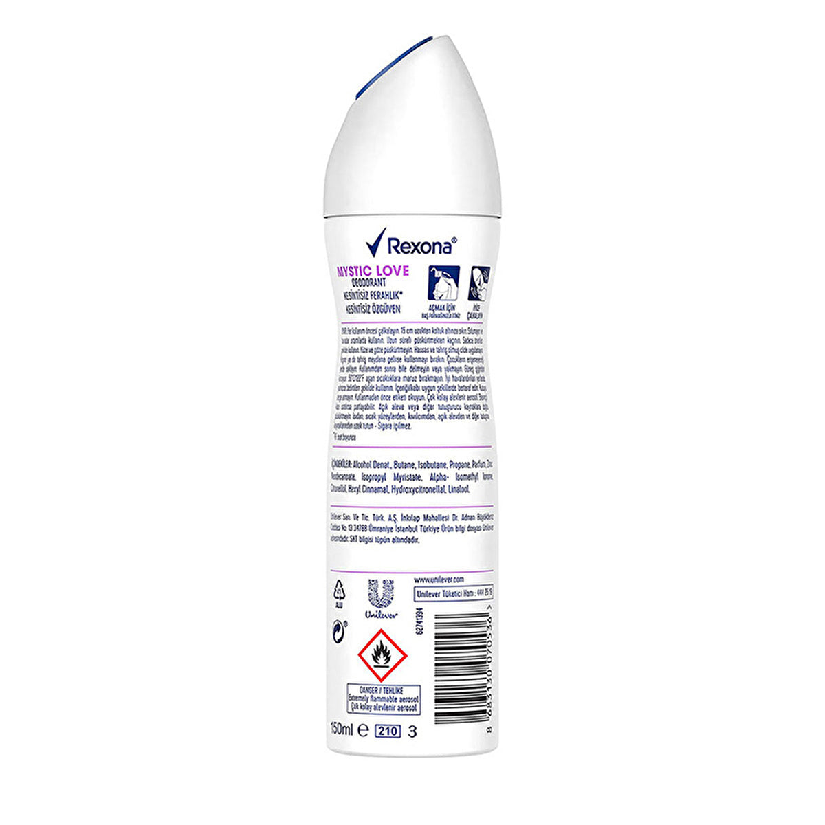 Rexona Women's Deodorant Mystic Love - Aluminum Free 150ml | Long-Lasting Freshness - Image #5