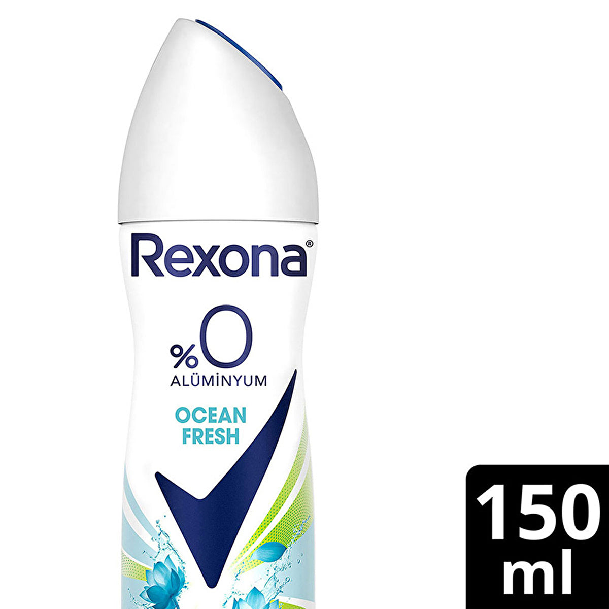 Rexona Women's Body Spray Deodorant Ocean Fresh - 150ml | Aluminum Free - Image #1