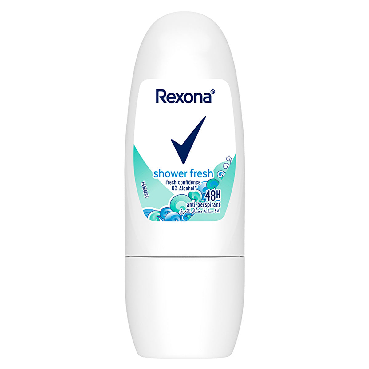 Rexona Shower Fresh Mini Roll-On Deodorant 20ml - 48 Hour Protection | Travel Size - Image #4