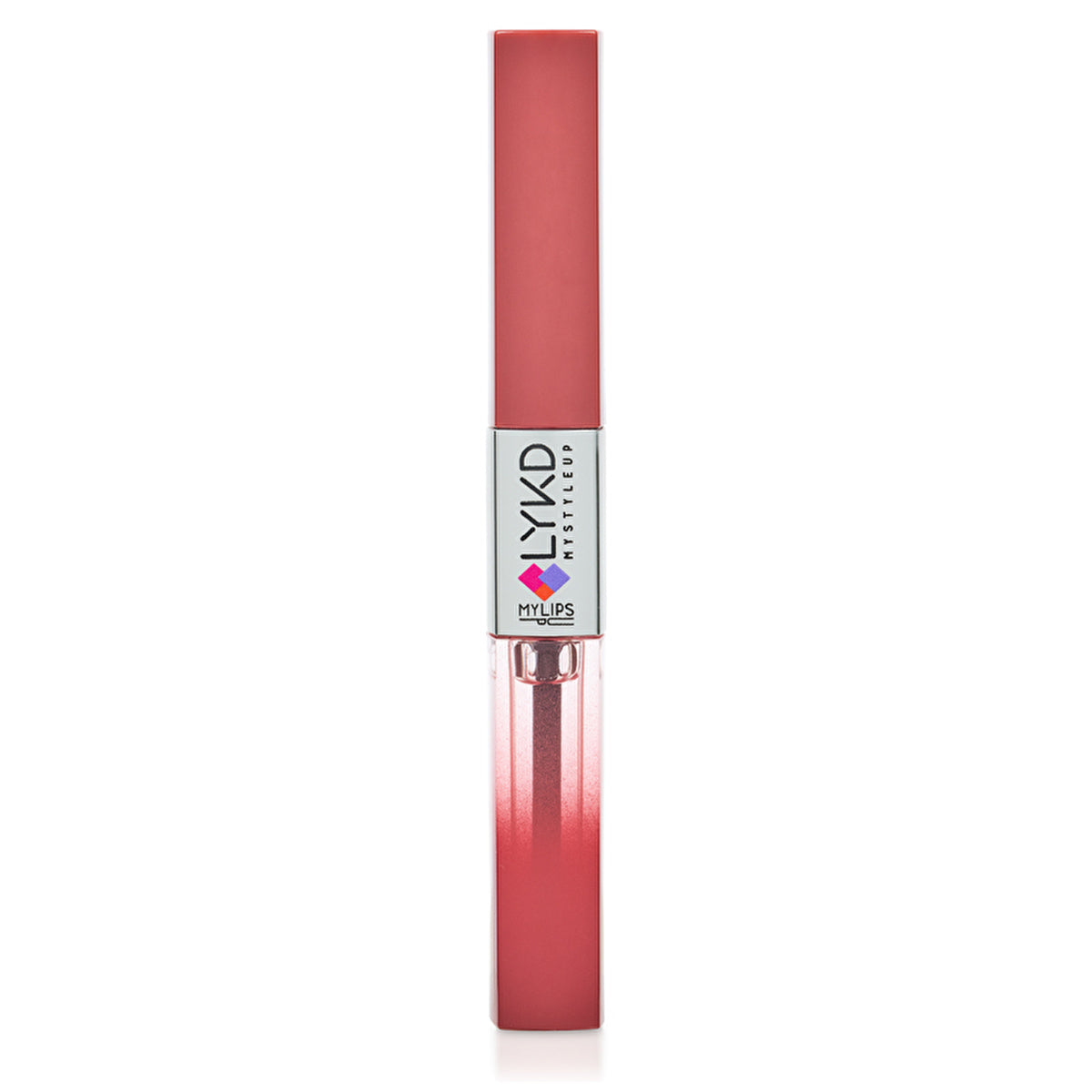 LYKD Double Sided Lipstick & Gloss 564 Dusty Rose - Long Lasting Formula - Image #2