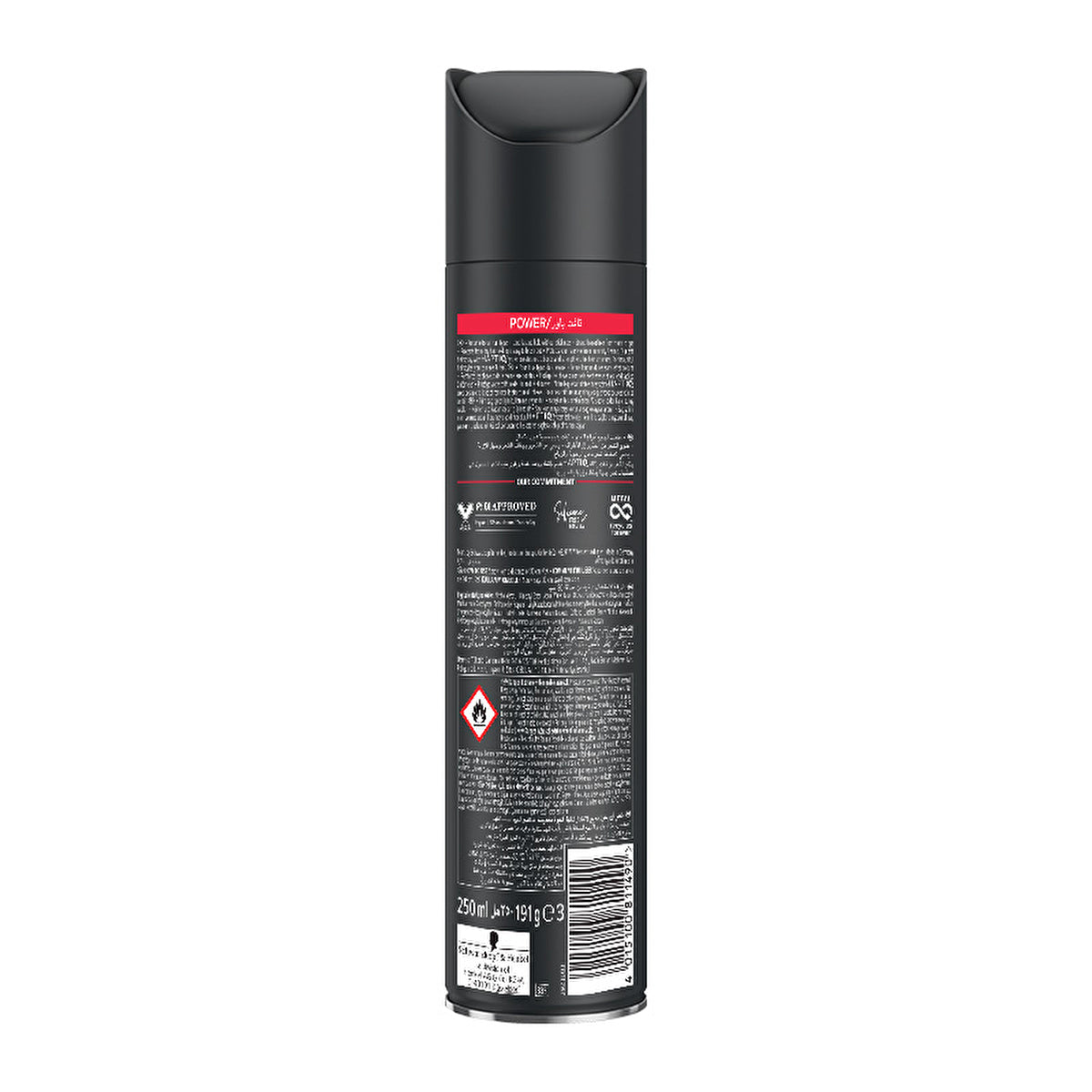 Taft Power Caffeine Hair Spray 250ml - Mega Hold | Strong Formula