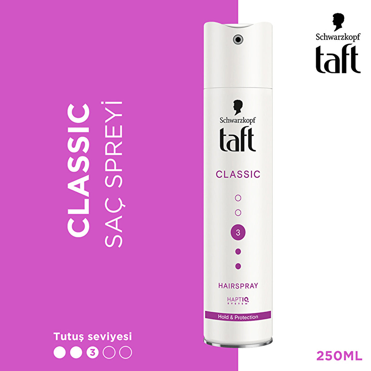 Taft Classic Extra Strong Hair Spray 8.45oz - 24 Hour Hold | Strong Hold