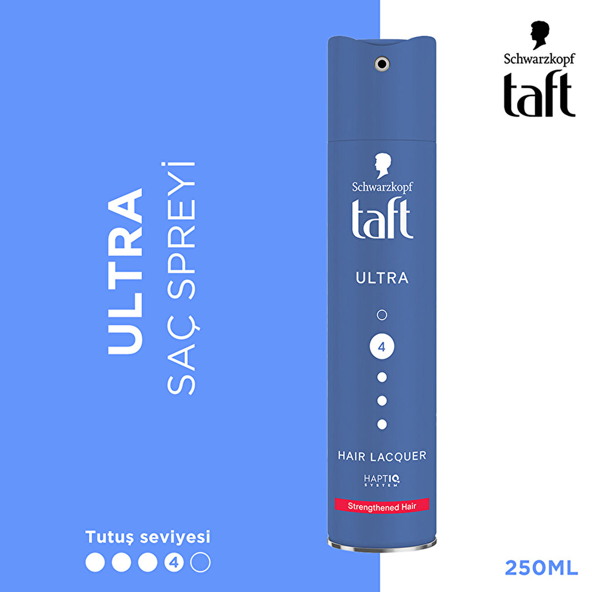 Taft Ultra Hair Spray 250ml - Strong Hold | Long Lasting