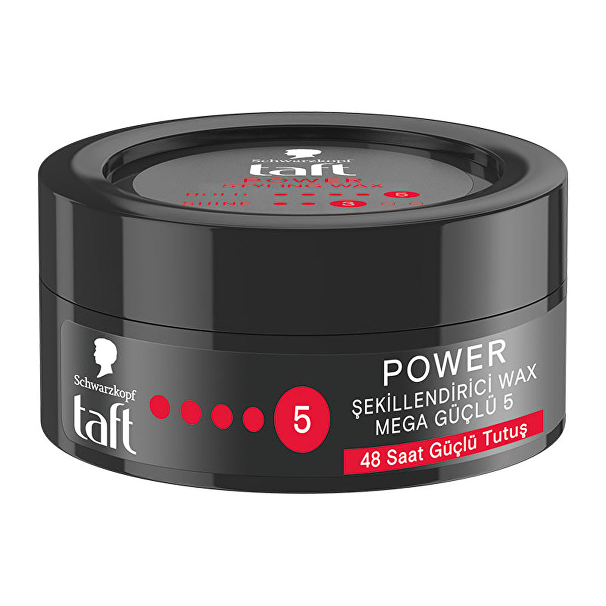 Taft Power Caffeine Wax 75ml - Mega Hold & Energy | Strong Finish