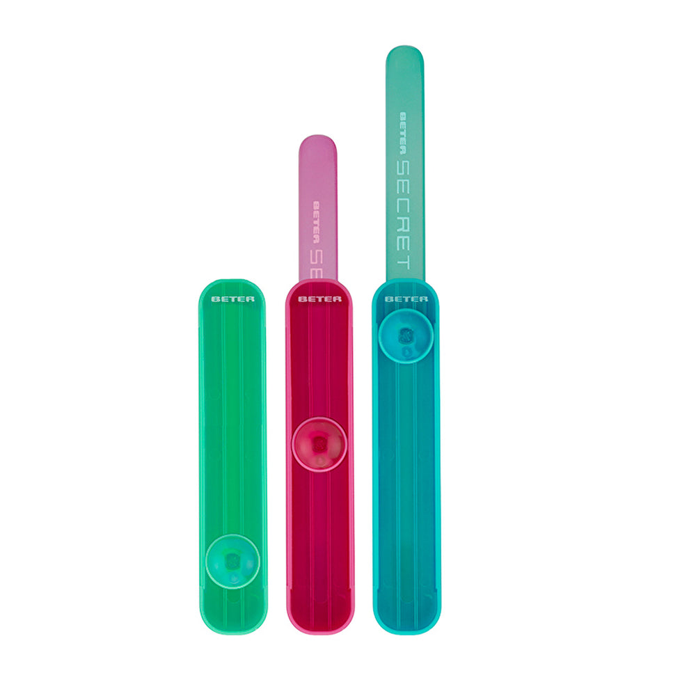 Foldable Glass Nail File - Assorted Colors | Durable Design - Image #1