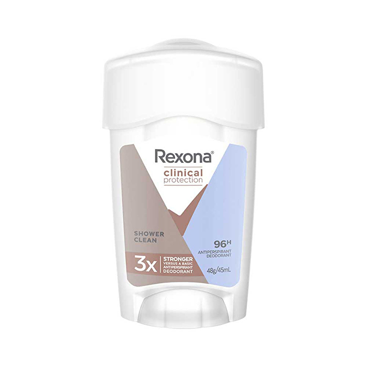 Rexona Clinical Protection Women's Stick Deodorant Shower Clean - 1.5 oz | Advanced Active Technology