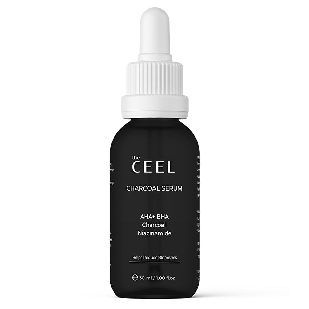 Charcoal Serum 30ml - AHA BHA Niacinamide | Skin Care - Image #2