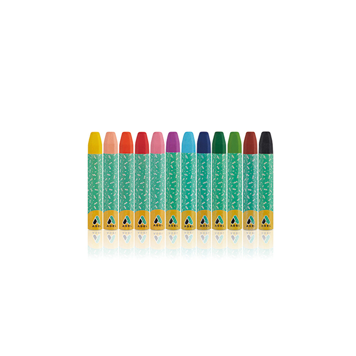 Adel Pastel Colors 12 Pack - Smooth Application | Safe & Non-Toxic