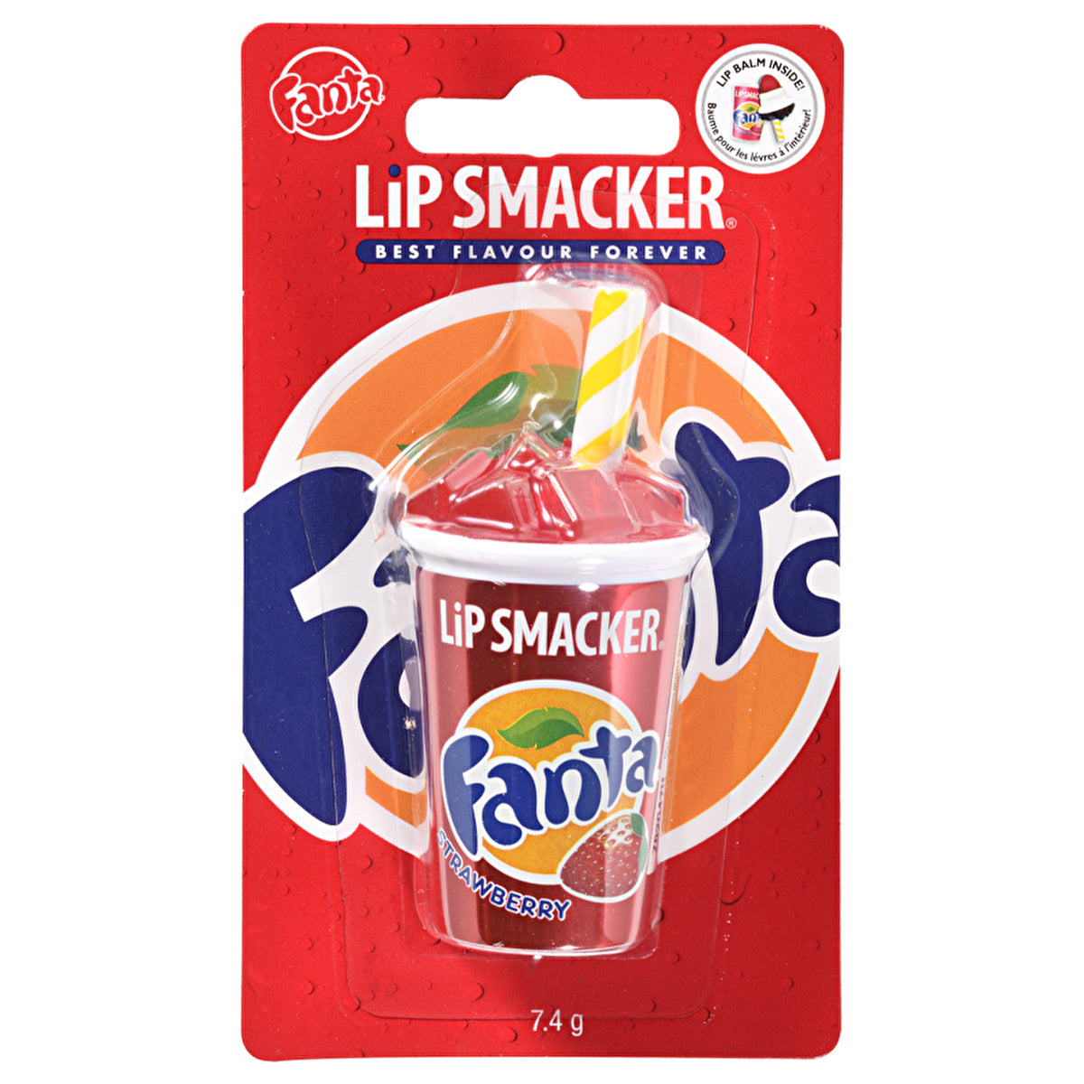 Lip Smacker Strawberry Fanta Lip Balm - Moisturizing Formula | 0.15 oz - Image #2