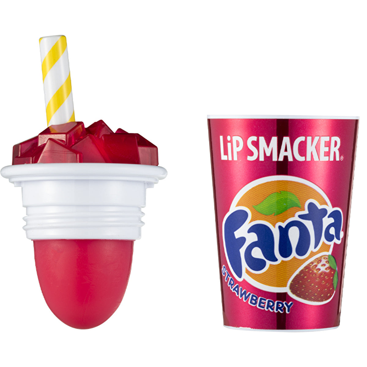 Lip Smacker Strawberry Fanta Lip Balm - Moisturizing Formula | 0.15 oz - Image #1