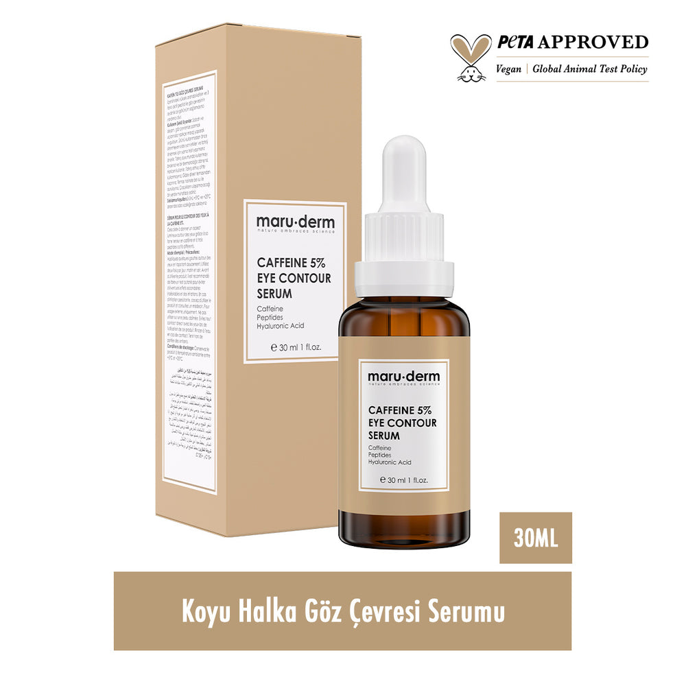 Maruderm Vitamin C Serum & Caffeine Eye Serum Set - 30ml Each | Brightening Care - Image #4