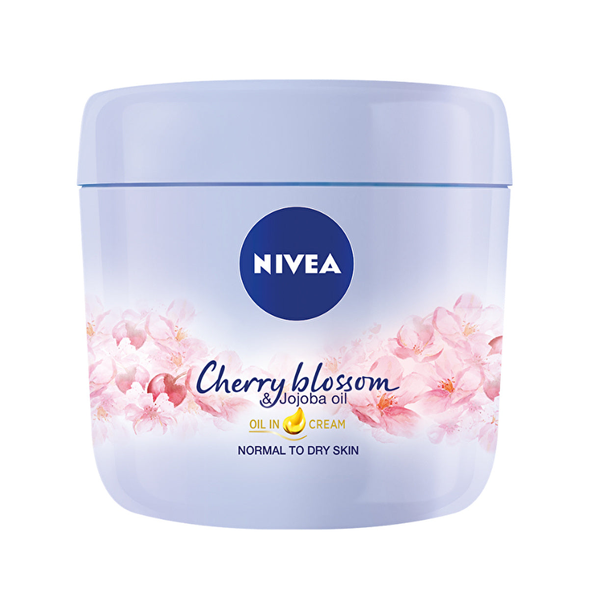 NIVEA Cherry Blossom & Jojoba Oil Body Cream 400ml - Intense Hydration