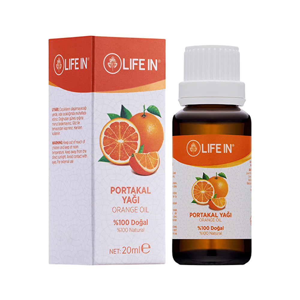 Life In Orange Essential Oil 20ml - 100% Natural | Aromatherapy
