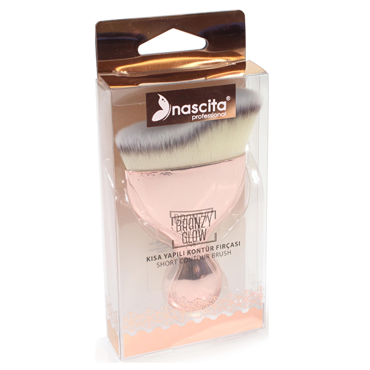 Nascita B. Glow Short Contour Brush - Perfect for Sculpting