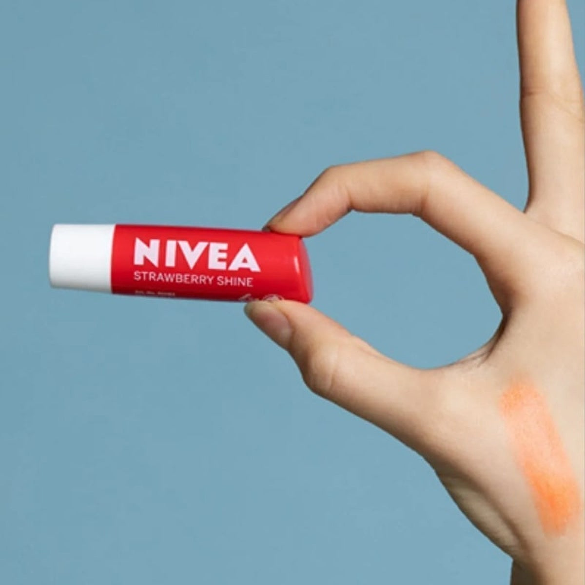 Nivea Strawberry Lip Balm 0.17oz - 24 Hour Moisture - Image #6