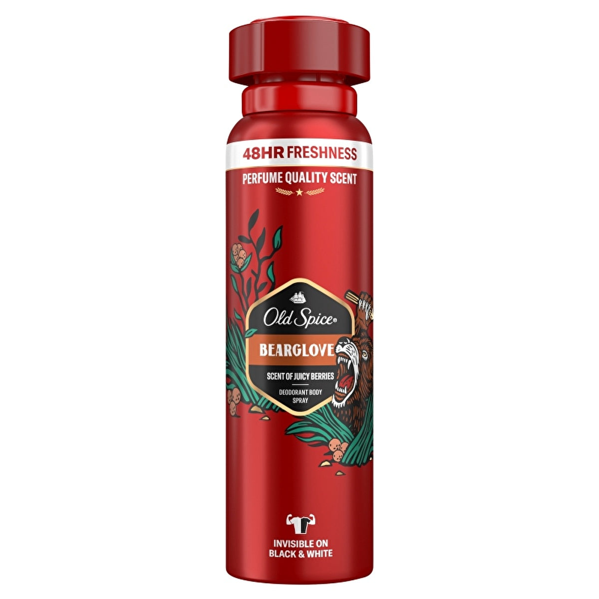 Old Spice Bearglove Men's Deodorant Spray 5.1oz - Long-Lasting Freshness | Classic