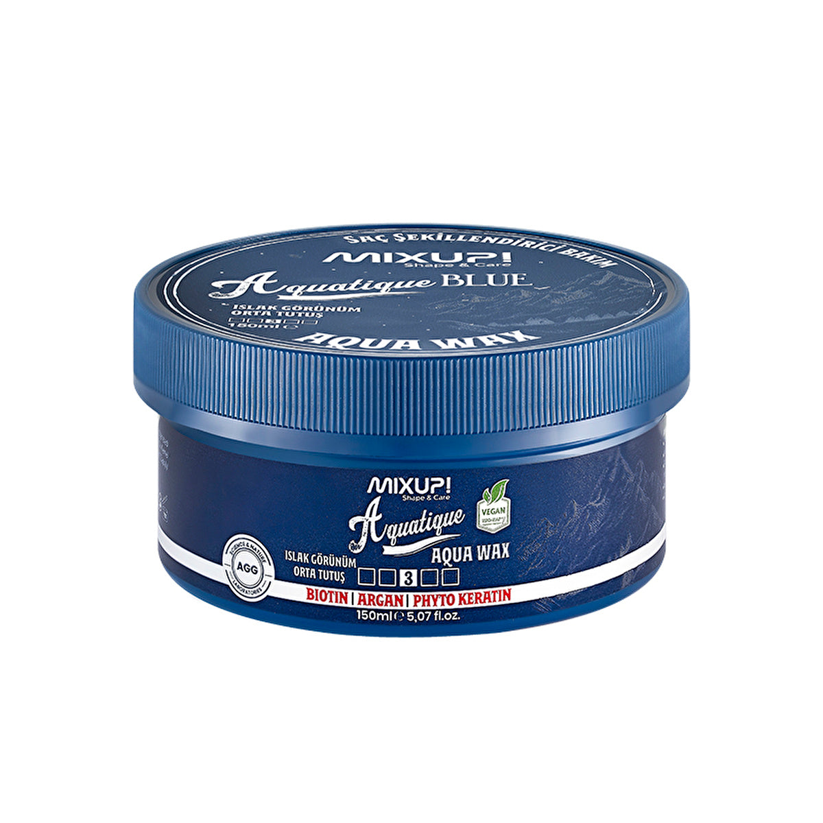 Mixup Aquatique Blue Aqua Wax 150ml - Medium Hold | Styling Wax